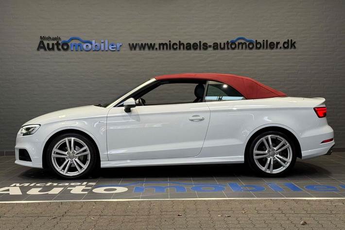 Hvid Audi A3 fra 2020