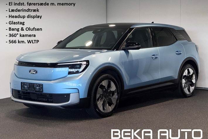 Blå Ford Explorer fra 2024