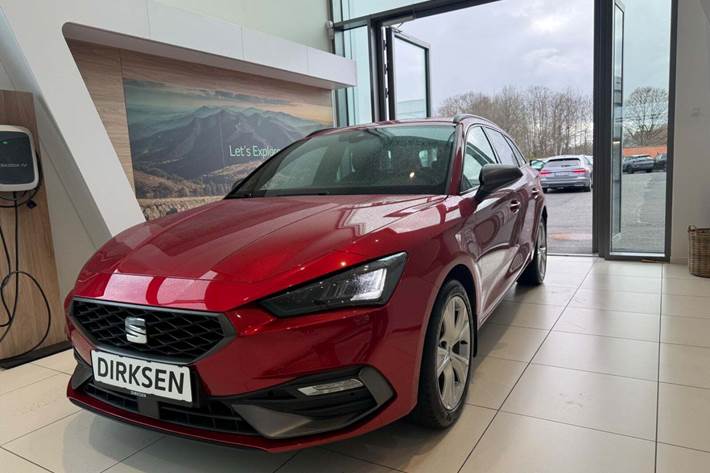 Rød Seat Leon fra 2021