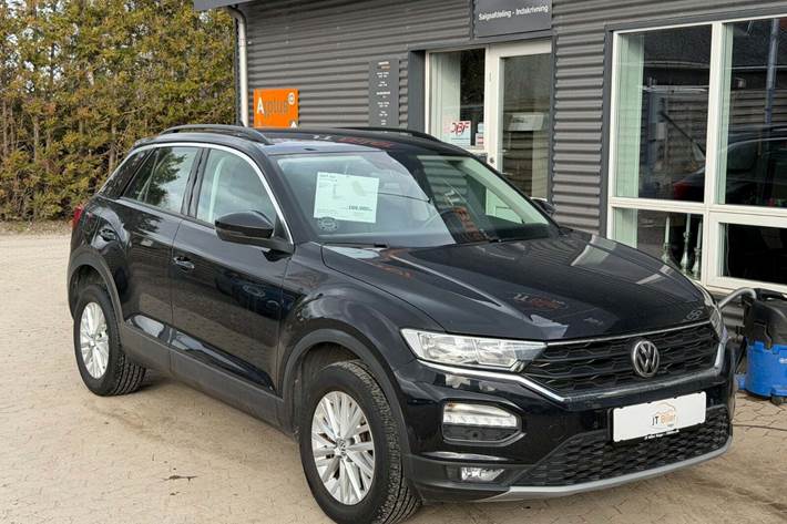 Sort VW T-Roc fra 2019