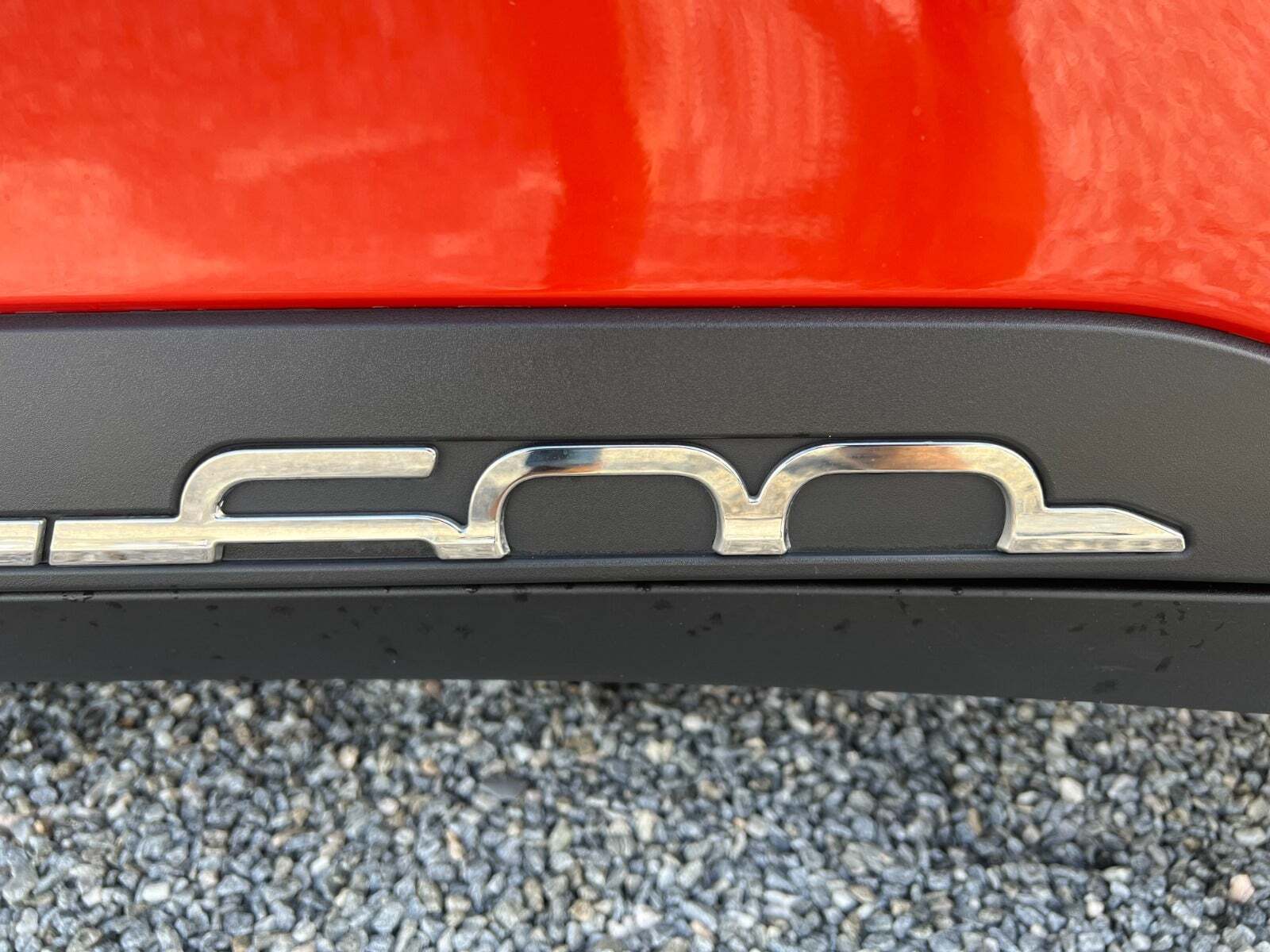 Orange Fiat 600e fra 2024