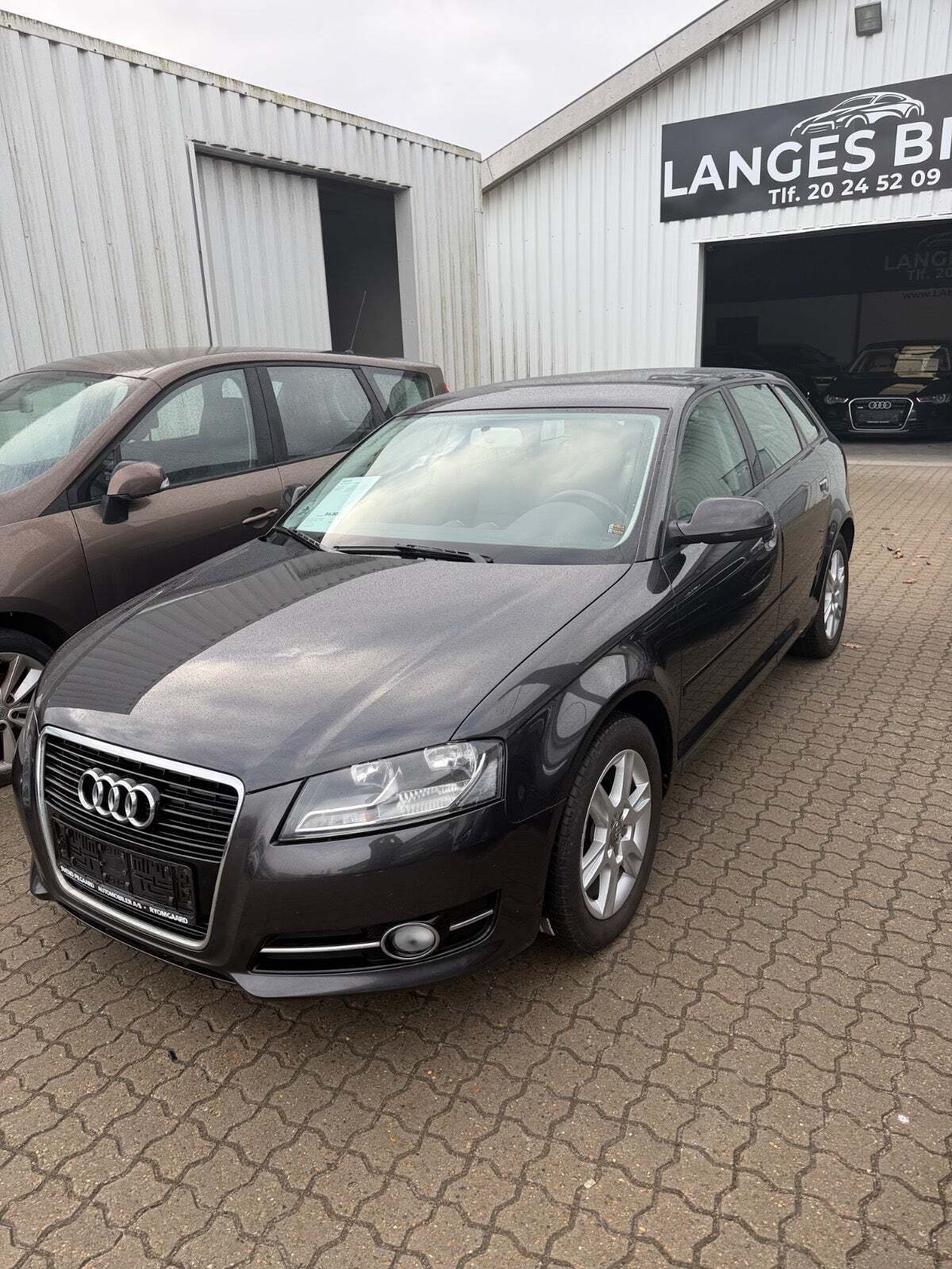 Sort Audi A3 fra 2013