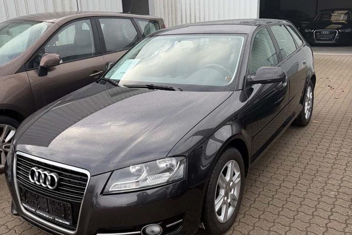 Sort Audi A3 fra 2013