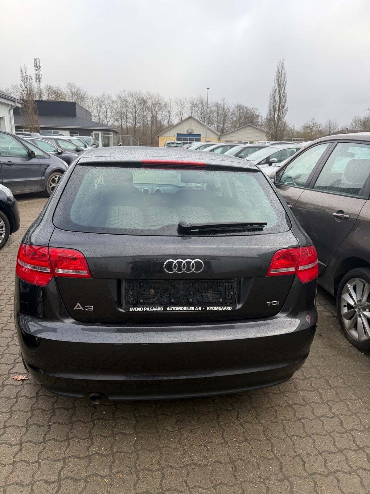 Sort Audi A3 fra 2013