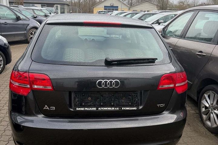 Sort Audi A3 fra 2013