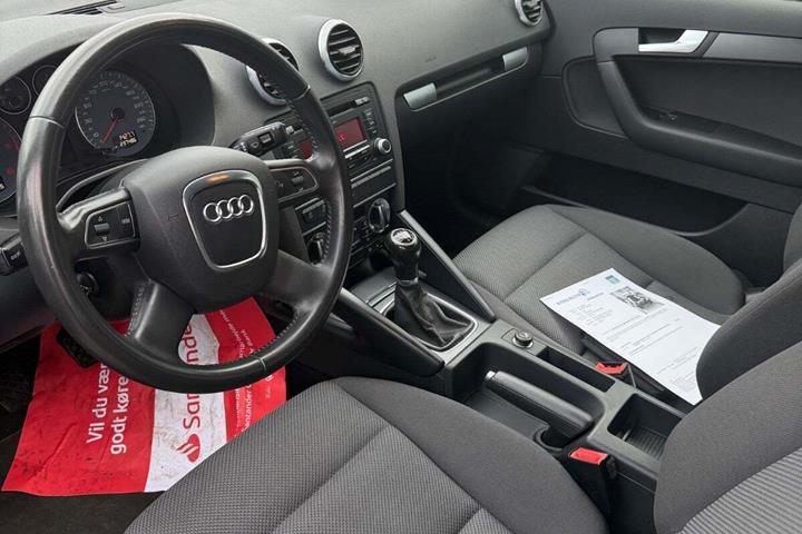Sort Audi A3 fra 2013