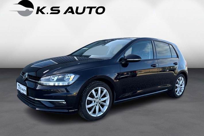 Sort VW Golf VII fra 2018