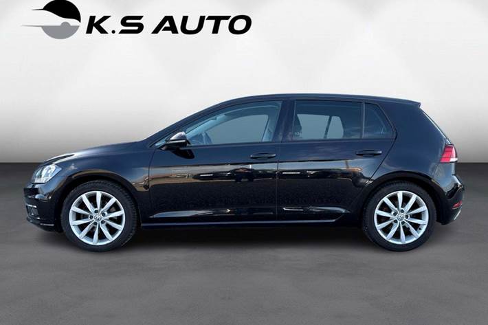Sort VW Golf VII fra 2018