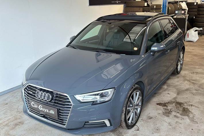 Sort Audi A3 fra 2018