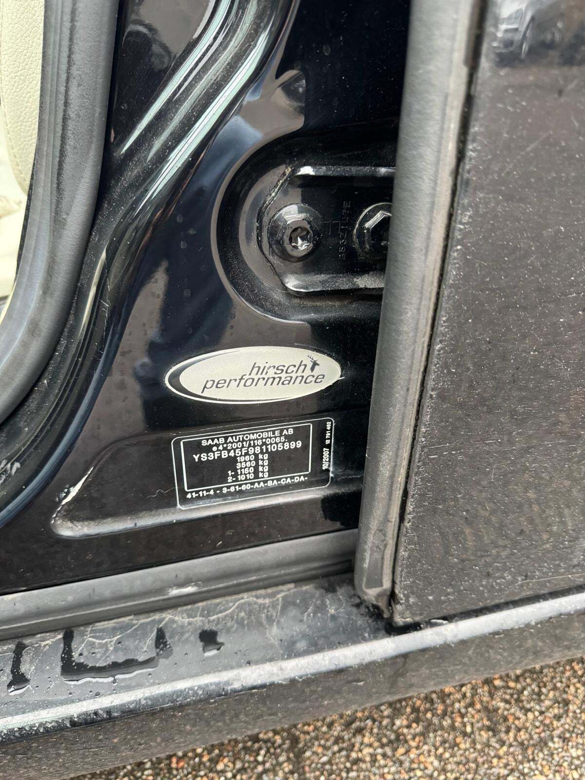 undefined Saab 9-3 fra 2007