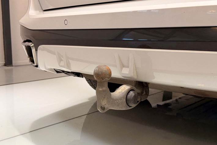 Hvid BMW X5 fra 2020