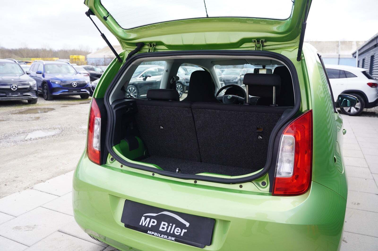 Grøn Skoda Citigo fra 2012