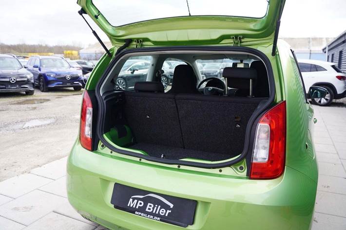 Grøn Skoda Citigo fra 2012