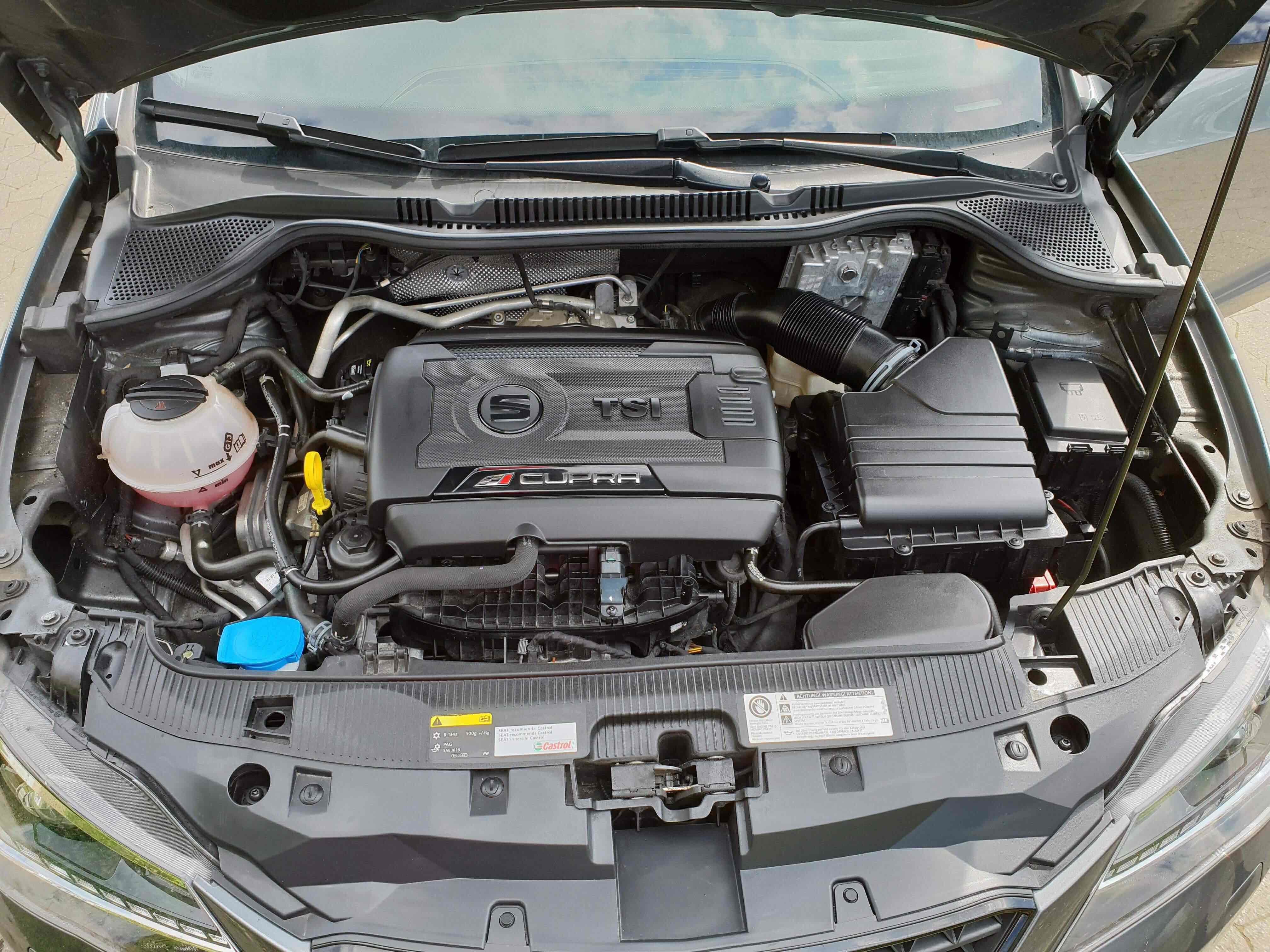 Grå Seat Ibiza fra 2016