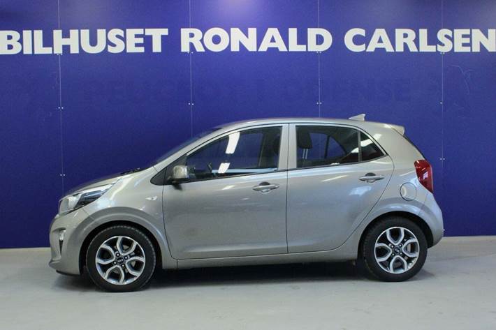 Orange Kia Picanto fra 2019