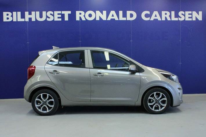 Orange Kia Picanto fra 2019