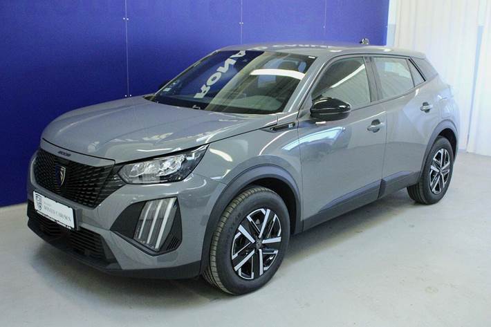 Grå Peugeot e-2008 fra 2024