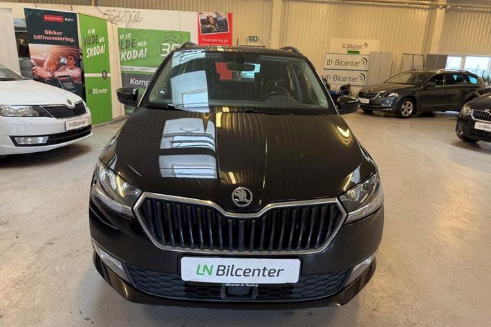 Sort Skoda Fabia fra 2020