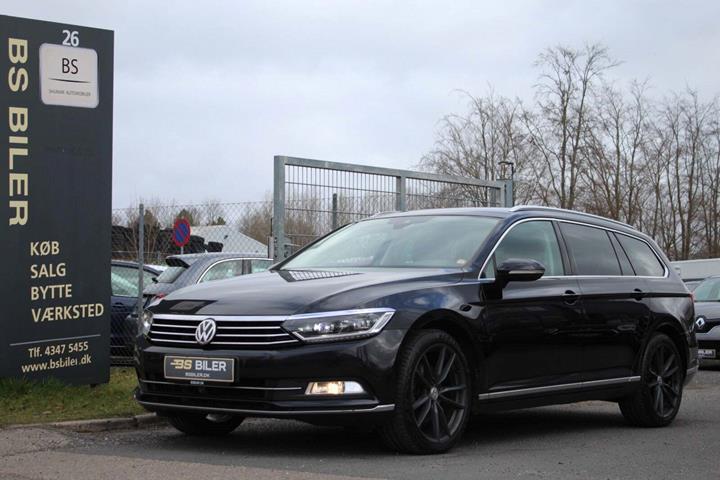 undefined VW Passat fra 2018 set udefra