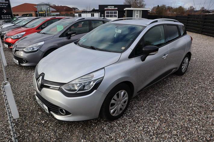 Sølv Renault Clio IV fra 2014