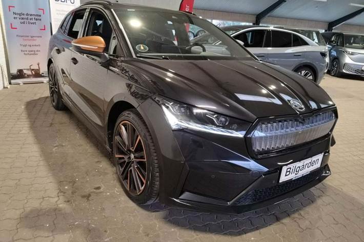 Sort Skoda Enyaq fra 2022