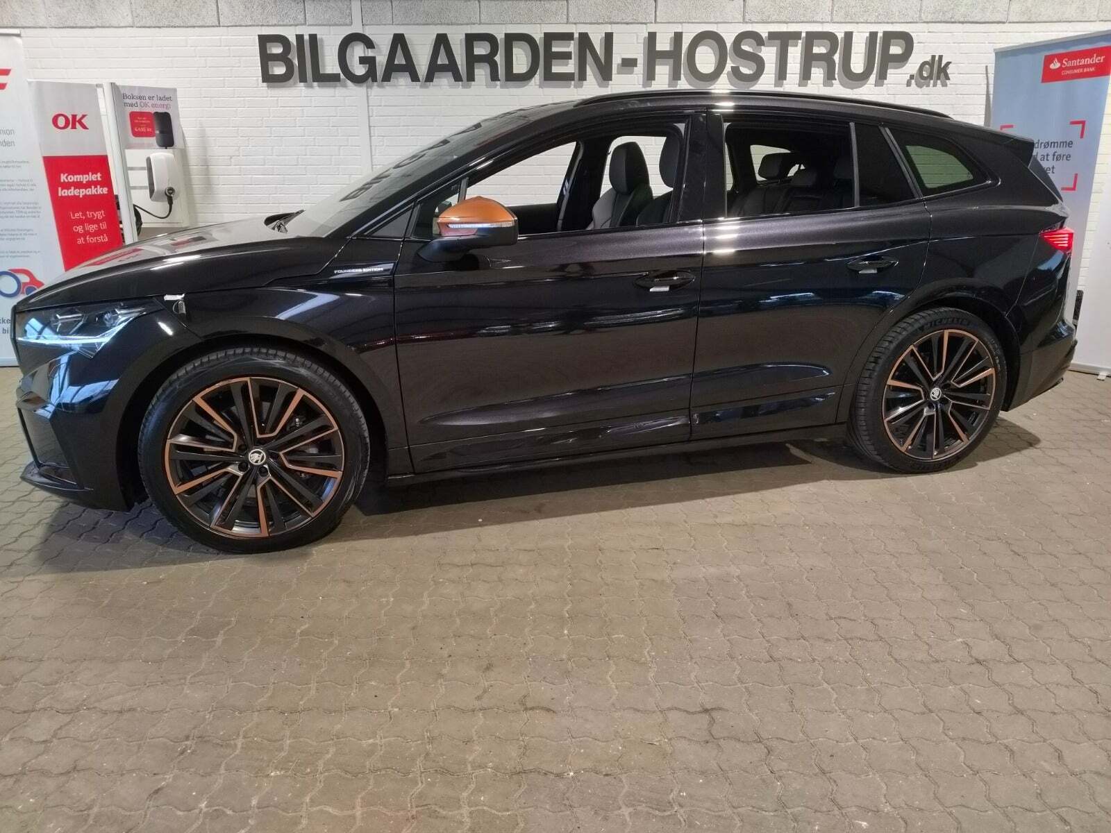 Sort Skoda Enyaq fra 2022