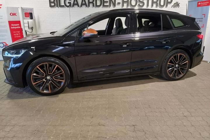 Sort Skoda Enyaq fra 2022