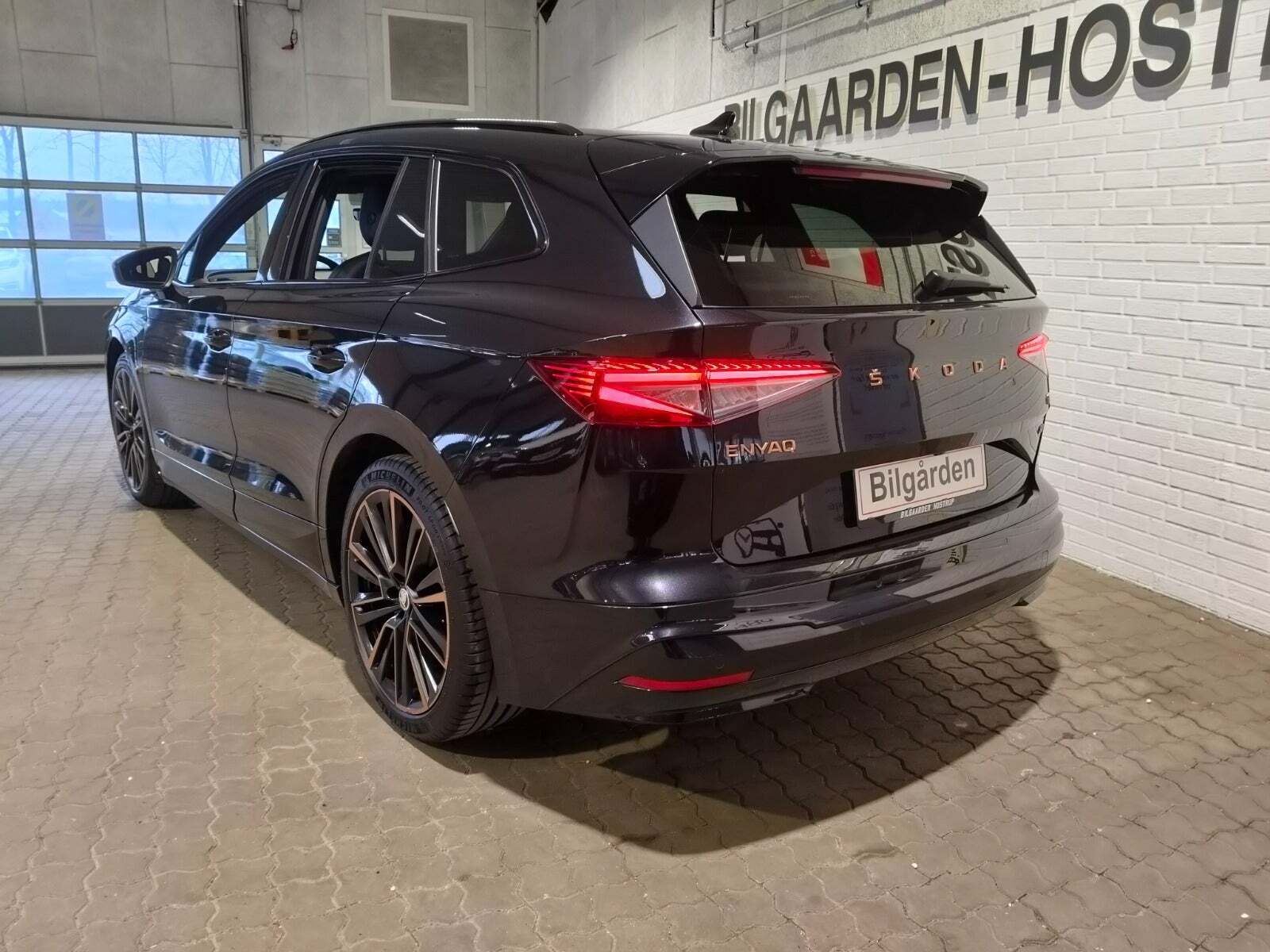 Sort Skoda Enyaq fra 2022