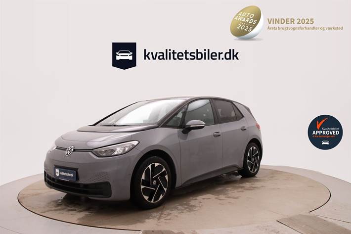 Grå VW ID.3 fra 2022