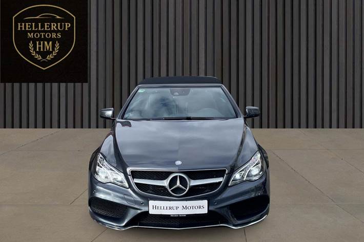 Sort Mercedes E220 d fra 2016