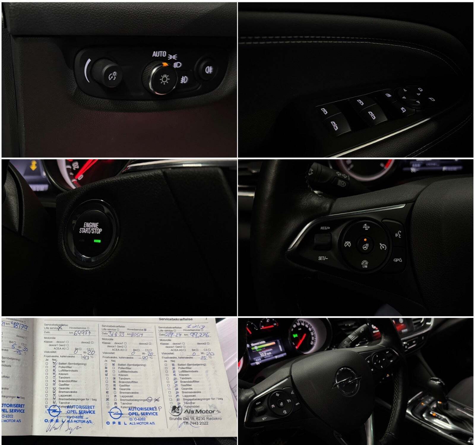 Grå Opel Insignia fra 2018