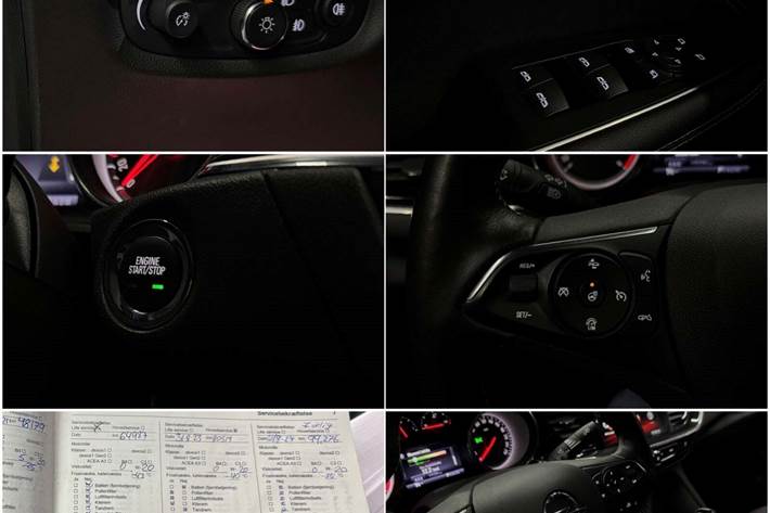 Grå Opel Insignia fra 2018