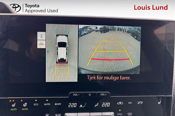 Sort Toyota BZ4X fra 2023