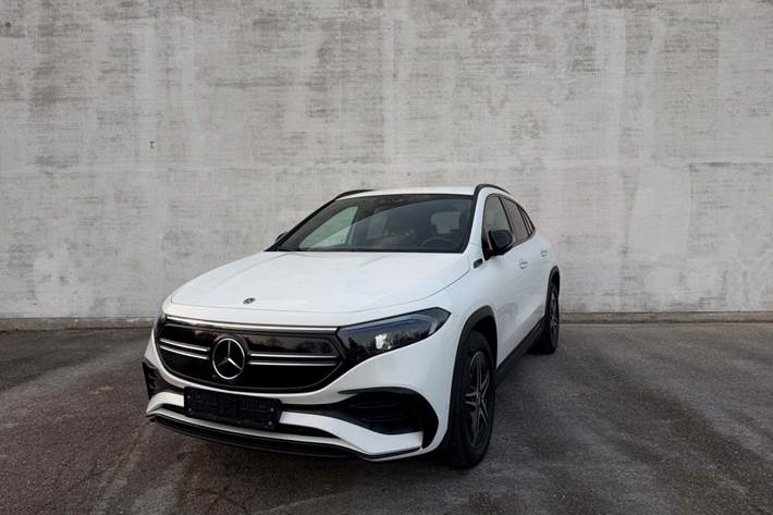 Hvid Mercedes EQA250 fra 2022