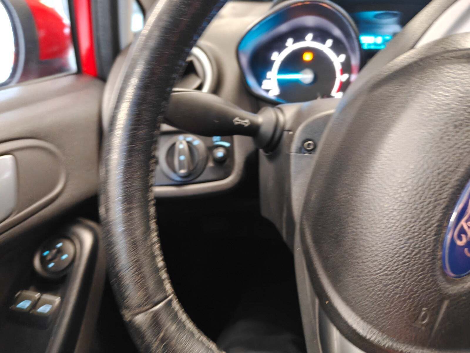 Gul Ford Fiesta fra 2017