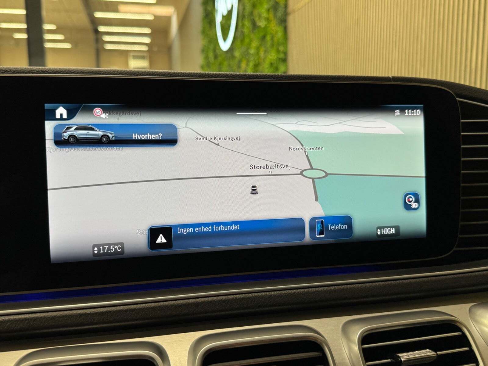 Grå Mercedes GLE350 de fra 2025