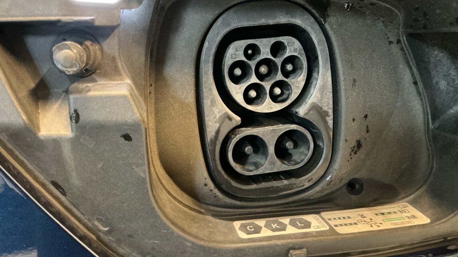 Blå Cupra Born fra 2023