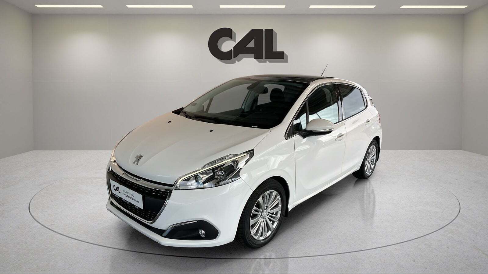 Hvid Peugeot 208 fra 2019