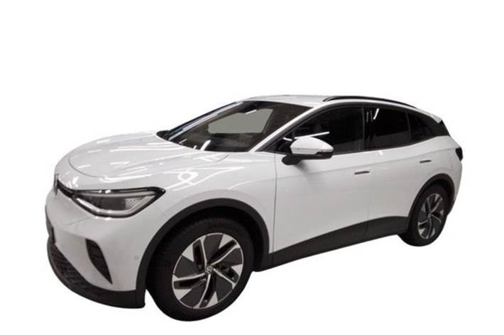 Hvid VW ID.4 fra 2025