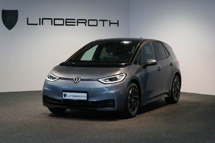Sølv VW ID.3 fra 2021