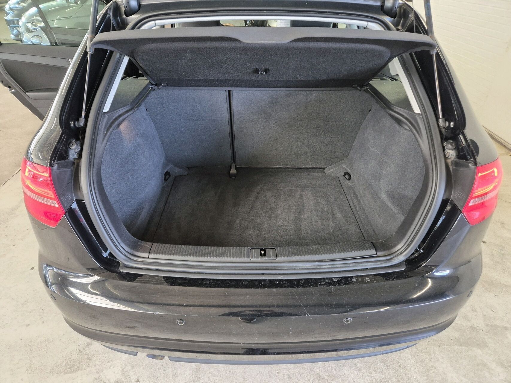 Sort Audi A3 fra 2011