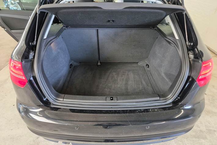 Sort Audi A3 fra 2011