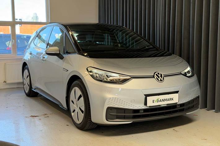 Sølv VW ID.3 fra 2021