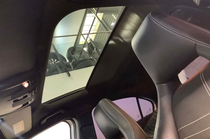 Hvid Mercedes A200 fra 2015