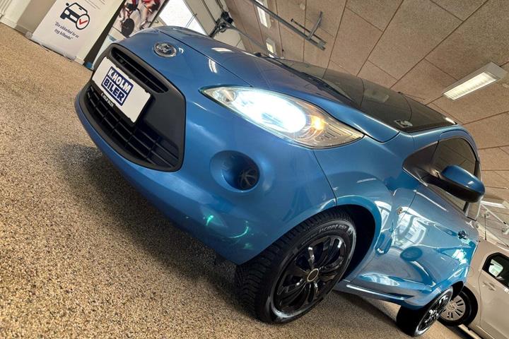 Blå Ford Ka fra 2010