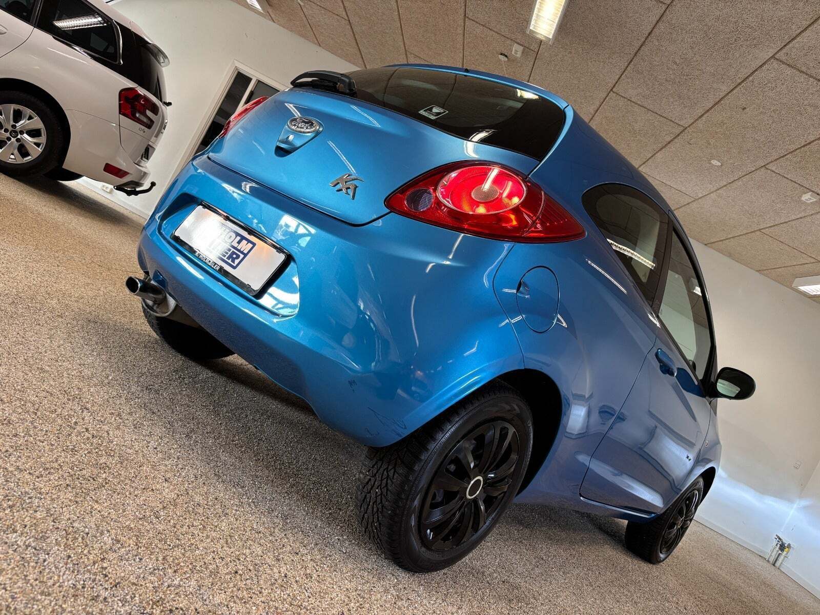 Blå Ford Ka fra 2010