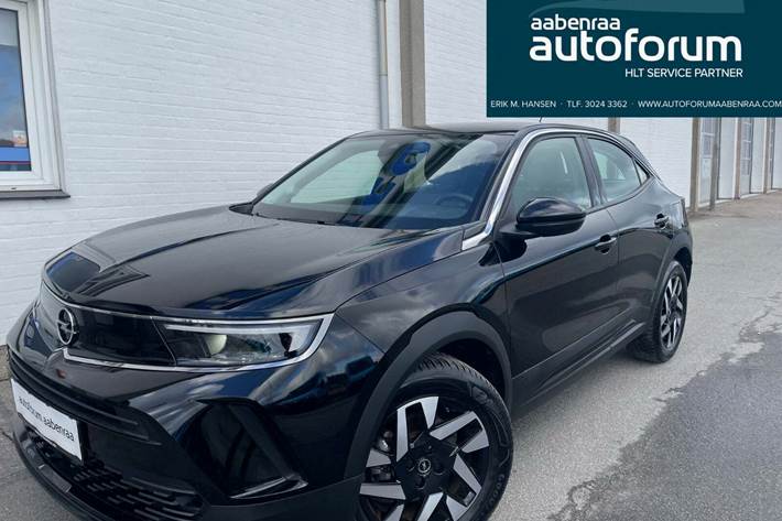 Sort Opel Mokka-e fra 2023