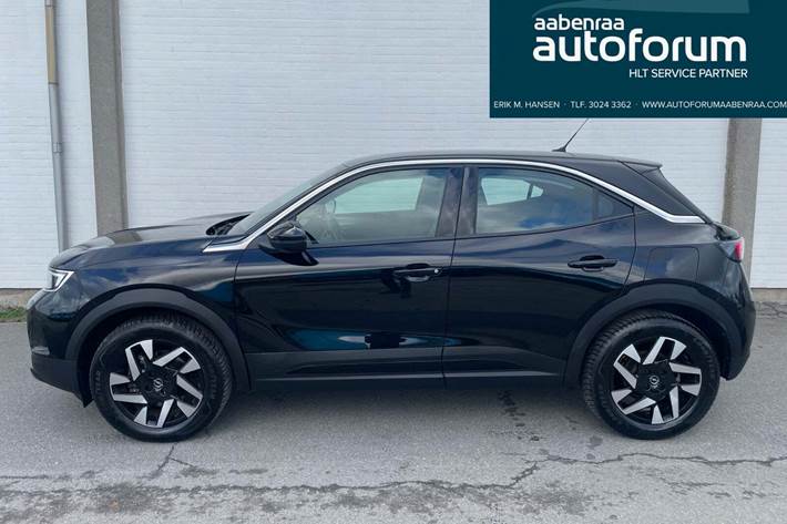 Sort Opel Mokka-e fra 2023