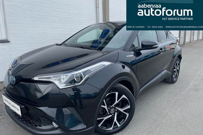 Sort Toyota C-HR fra 2018