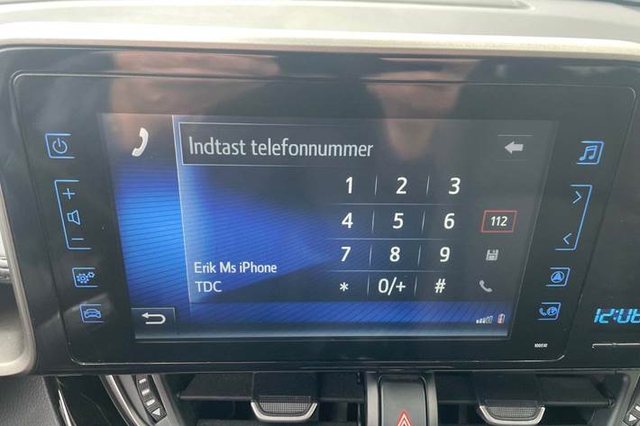 Sort Toyota C-HR fra 2018